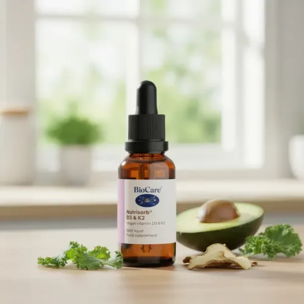 Vitamina D3&k2 Liquida 15 Ml Biocare N/a 5