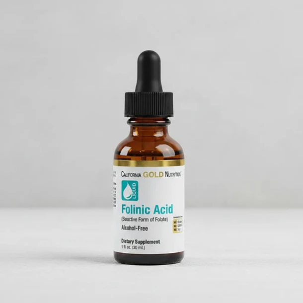 California Ácido Folínico Sublingual Líquido De Metilfolato Sin Sabor 3