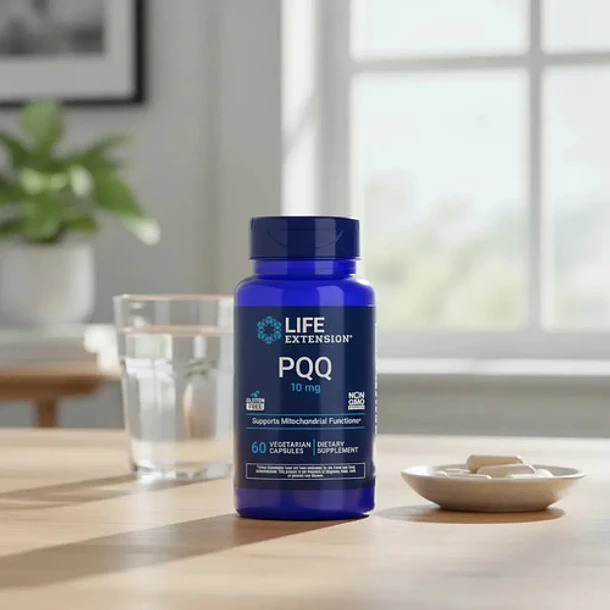 Life Extension Pqq 10 Mg Energía Celular 60 Cápsulas Natural 2
