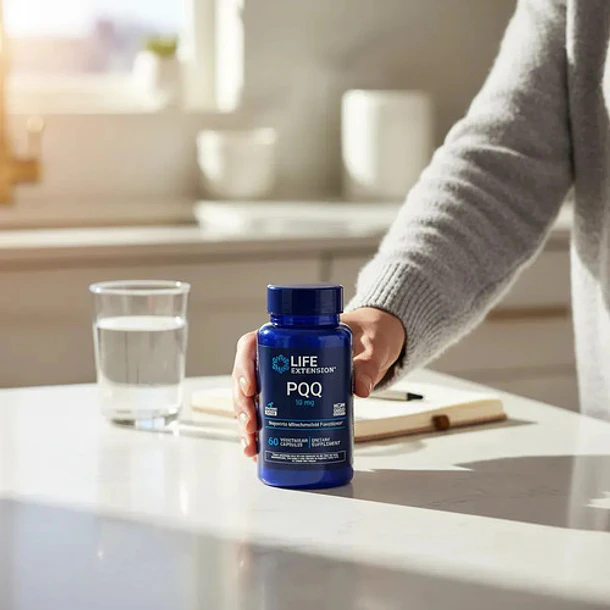 Life Extension Pqq 10 Mg Energía Celular 60 Cápsulas Natural 3