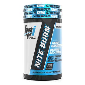 BPI Sports- Nite Burn - quemador de grasa nocturno 30capsulas