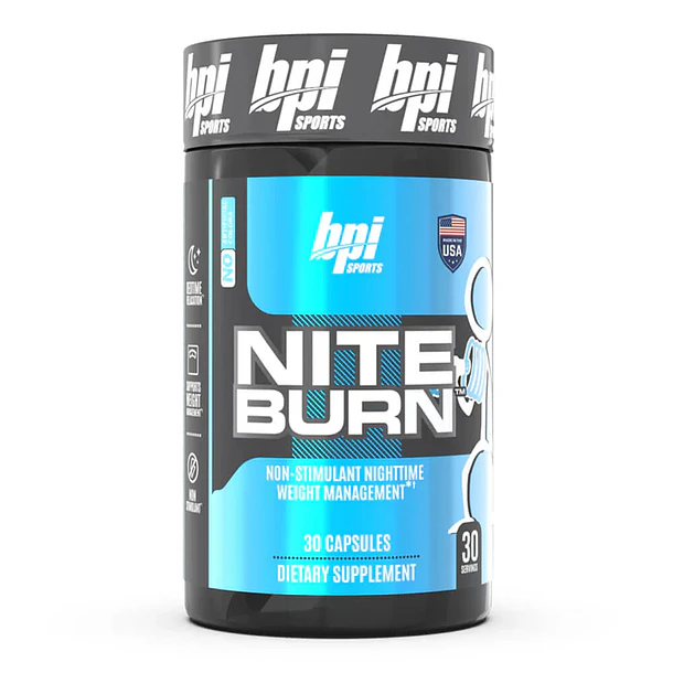 BPI Sports- Nite Burn - quemador de grasa nocturno 30capsulas 4