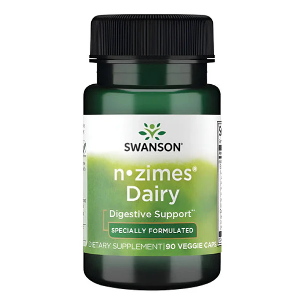Swanson Nzime Dairy 90 Caps Vegetales Sin Sabor 1