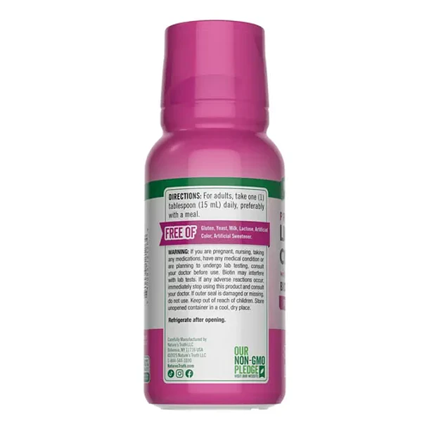 Nature's Truth - Colágeno Líquido Biotina + Vitamina C 237ml Bayas 3