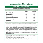 Gomitas Veganas Omega 3 6 7 9 360mg Durazno 50 Unidades Nature's Truth 9