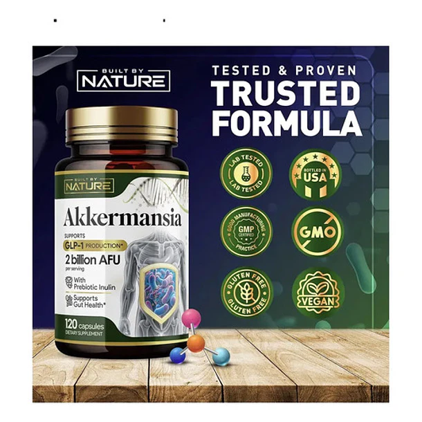 Nature Akkermansia 2 Billones X120 Cápsulas Sin Sabor 3