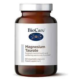 Biocare - Taurato De Magnesio 60 Caps Sin Sabor