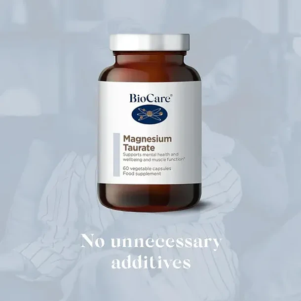 Biocare - Taurato De Magnesio 60 Caps Sin Sabor 3