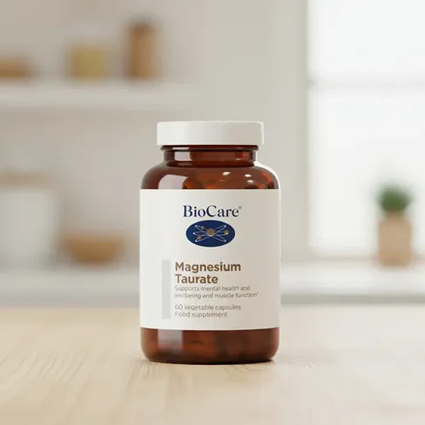 Biocare - Taurato De Magnesio 60 Caps Sin Sabor 6