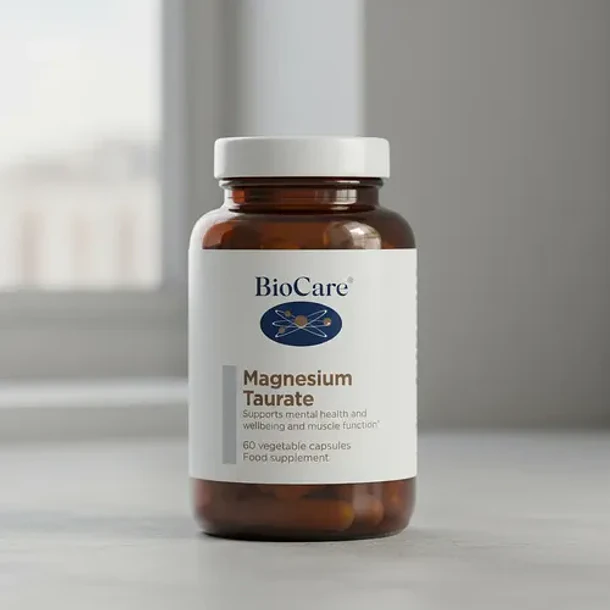 Biocare - Taurato De Magnesio 60 Caps Sin Sabor 8