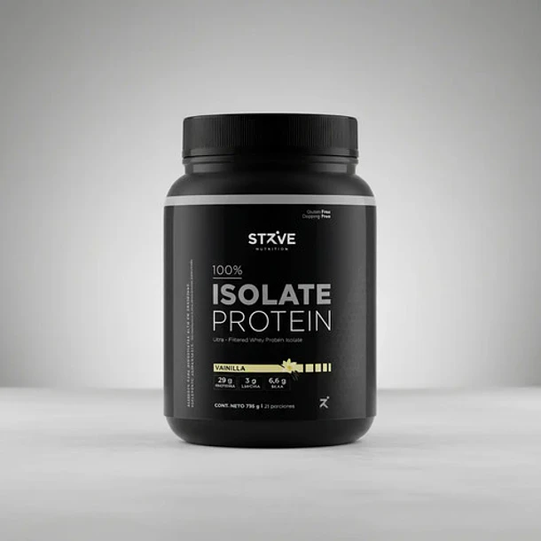 Proteína Aislada Strive Isolate Protein Vainilla, 735 G Para 21 Porciones 3