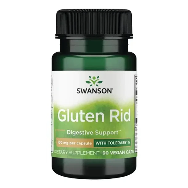 Swanson Ultra Gluten Rid Con Tolerasa G 100 Mg 90 Cápsulas V Sin Sabor 1