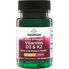 Swanson-  Vitamina D3-k2 5000ui 60 Cápsulas Vegetales No Aplica 1