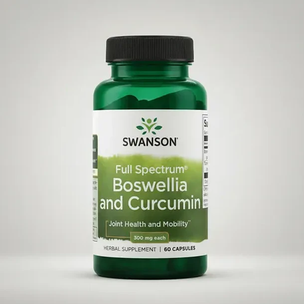 Swanson Boswellia Curcumina 60caps Movilidad Y Articulacion Ninguno 6