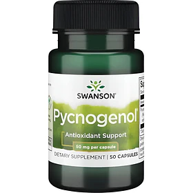Pycnogenol Swanson: Suplemento Nutricional Con 50 Cápsulas De 50mg Sin Sabor