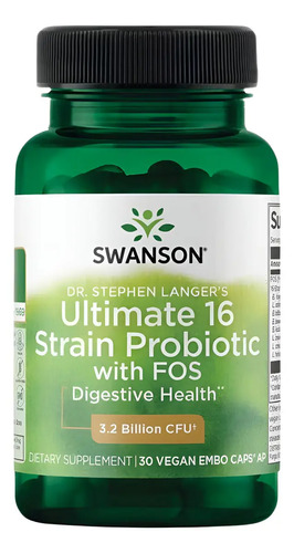 Swanson- Ultimate Probiotico 16 Cepas 30capsulas