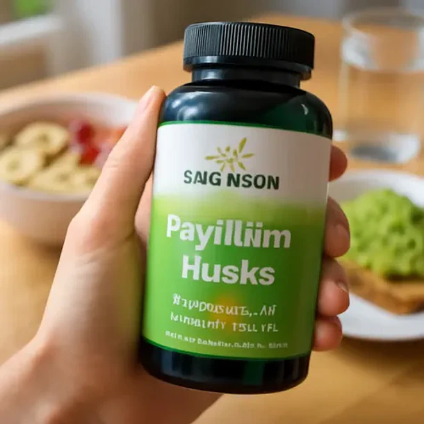 Swanson - Psyllium Husks 610mg 300 Capsulas Sin Sabor 3