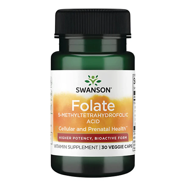 Swanson- Ultra Folate Quatrefolic 30 Cápsulas 1