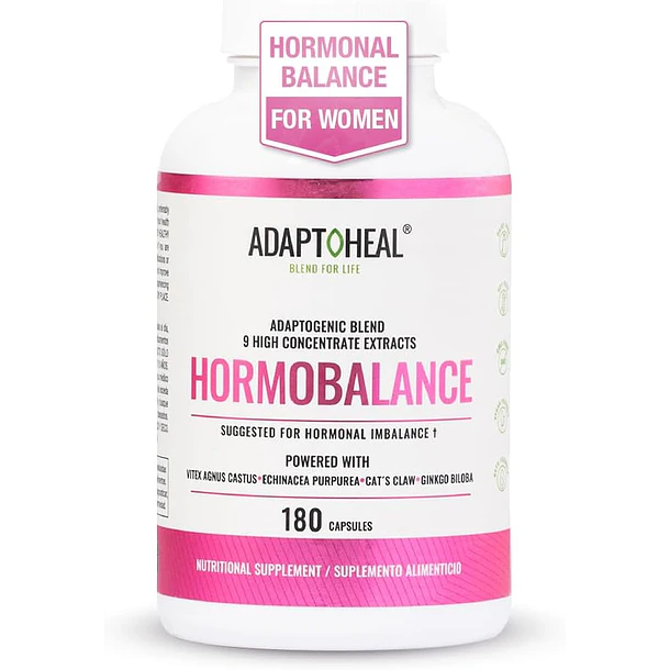 Adaptoheal- Hormobalance 180capsulas apoyo y  equilibrio hormonal femenino 1