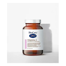 Vitamina C Biocare Plus En Cápsulas, 60 Unidades