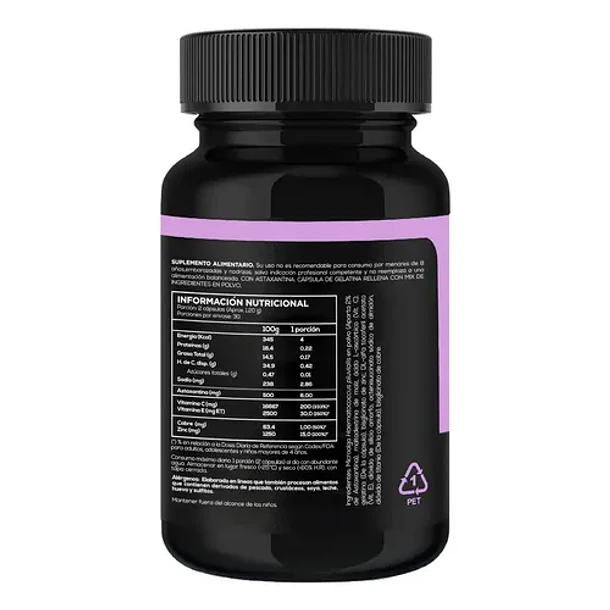 Strive Nutrition - Cabello Piel Y Uñas 36g 60 Cápsulas N/a 2