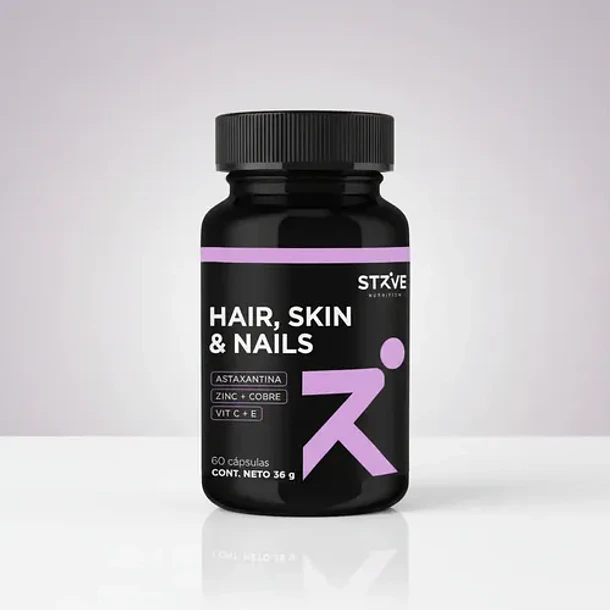 Strive Nutrition - Cabello Piel Y Uñas 36g 60 Cápsulas N/a 9