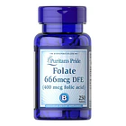 Puritans Pride- Folato Acido Folico 400mcg 250 Tabletas Ninguno 1