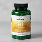 Swanson B1 Tiamina 100mg 250caps Sabor Sin Sabor 5