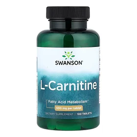 Swanson - L-carnitina 500mg 100 Capsulas N/a