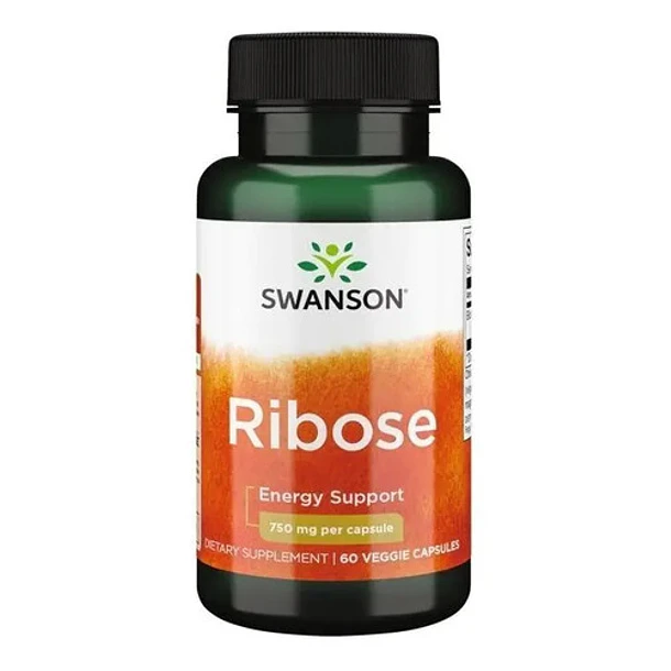 Swanson - Ribosa Pura 750mg 60capsulas Sin Sabor 1
