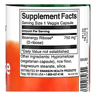 Swanson - Ribosa Pura 750mg 60capsulas Sin Sabor 2