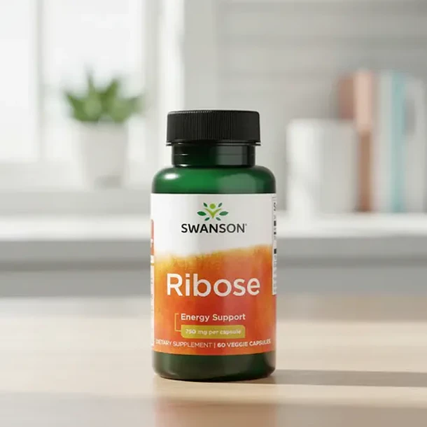 Swanson - Ribosa Pura 750mg 60capsulas Sin Sabor 8