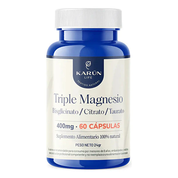 Karun Life Triple Magnesio Bisglicinato Citrato Taurato 400g N/a 1