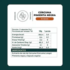 Karun Life - Curcuma + Pimienta 60 Cápsulas 500 Mg Sin Sabor 2