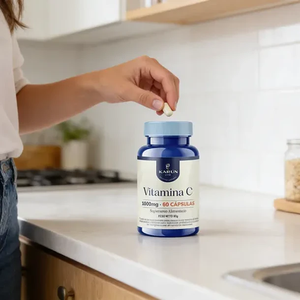 Karun Life- Vitamina C 1000 60capsulas Ninguna 3