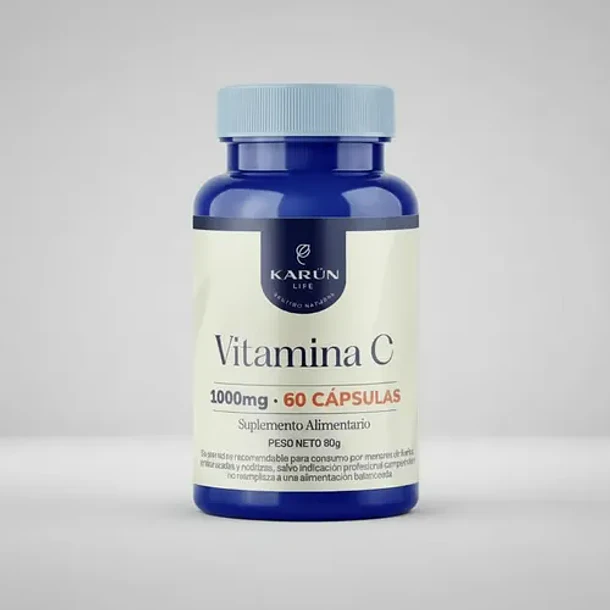 Karun Life- Vitamina C 1000 60capsulas Ninguna 5