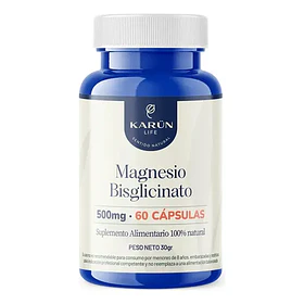 Karun Life- Magnesio Bisglicinato 60 Capsulas