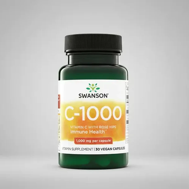 Swanson- Vitamina C1000 Con Rosa Mosqueta 30capsulas Ninguno 5