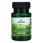 Pqq 20 Mg Energy 30 Cápsulas Vegetales Swanson Sin Sabor 1