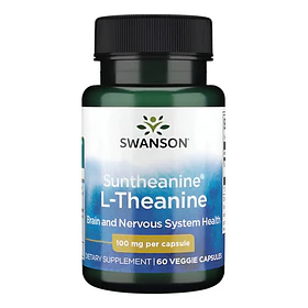 Swanson - L-teanina Suntheanina 100mg 60 Capsulas Veg N/a