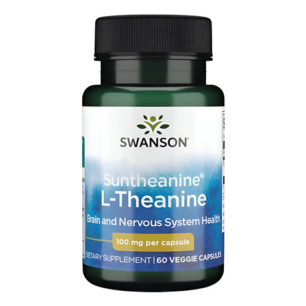 Swanson - L-teanina Suntheanina 100mg 60 Capsulas Veg N/a 1