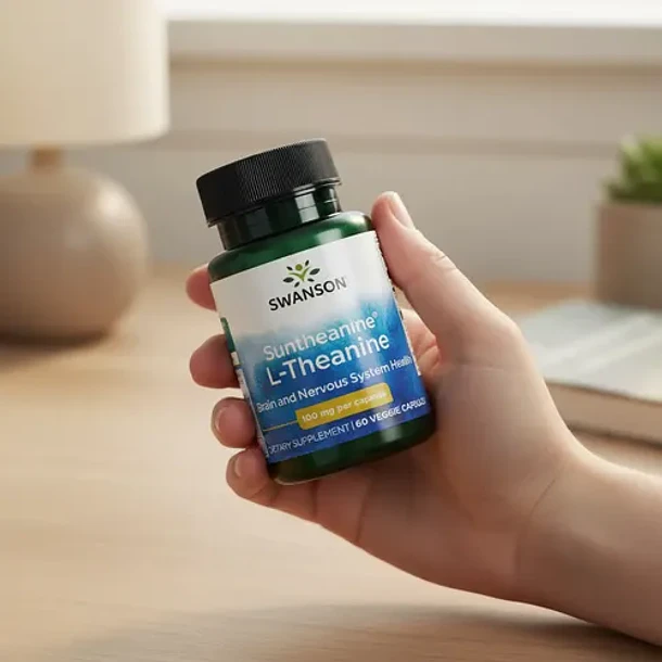 Swanson - L-teanina Suntheanina 100mg 60 Capsulas Veg N/a 5