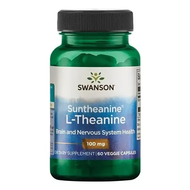 Swanson - L-teanina Suntheanina 100mg 60 Capsulas Veg N/a 6