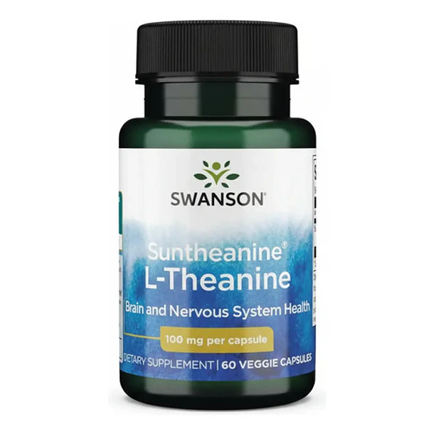 Swanson - L-teanina Suntheanina 100mg 60 Capsulas Veg N/a 10