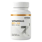 Strive- Vitamina D3 + K2 60capsulas Sin Sabor 1