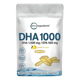 Micro Ingredies- Omega 3 Alto Dha 1000 Mg  500 Mg N/a