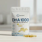 Micro Ingredies- Omega 3 Alto Dha 1000 Mg  500 Mg N/a 3