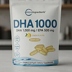 Micro Ingredies- Omega 3 Alto Dha 1000 Mg  500 Mg N/a 5