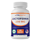 Vitamatic - Lactoferrina 250mg 60 Cápsulas Sin Sabor 1
