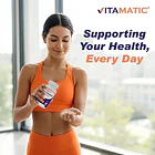 Vitamatic - Lactoferrina 250mg 60 Cápsulas Sin Sabor 2